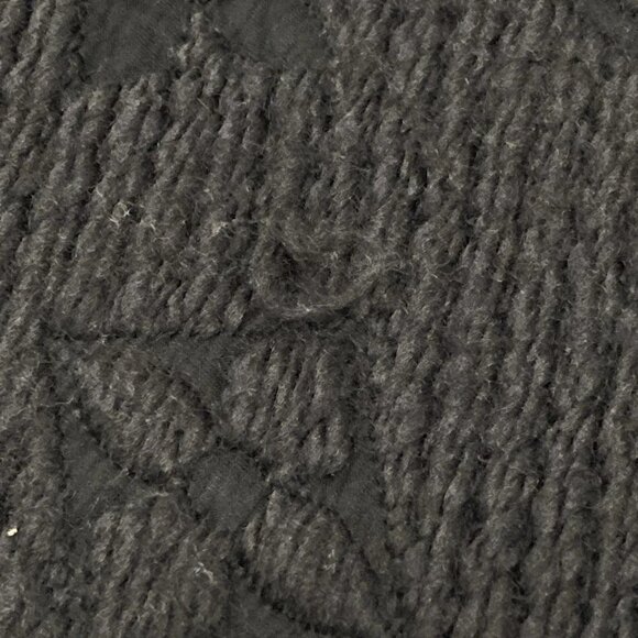 LOUIS VUITTON Eschar Progo Mania Anthracite - Scarf 94 Wool 402-080225 - Picture 4 of 5